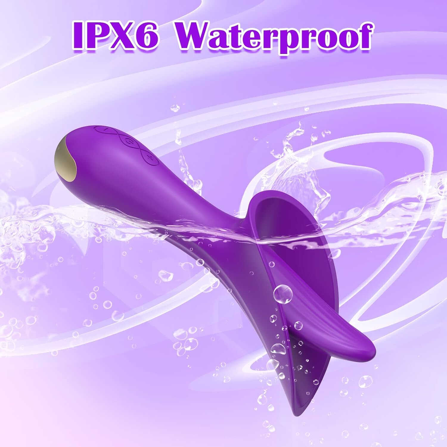 10 Vibration Modes Massager Powerful Multi Speed Toy Rechargeable For Women