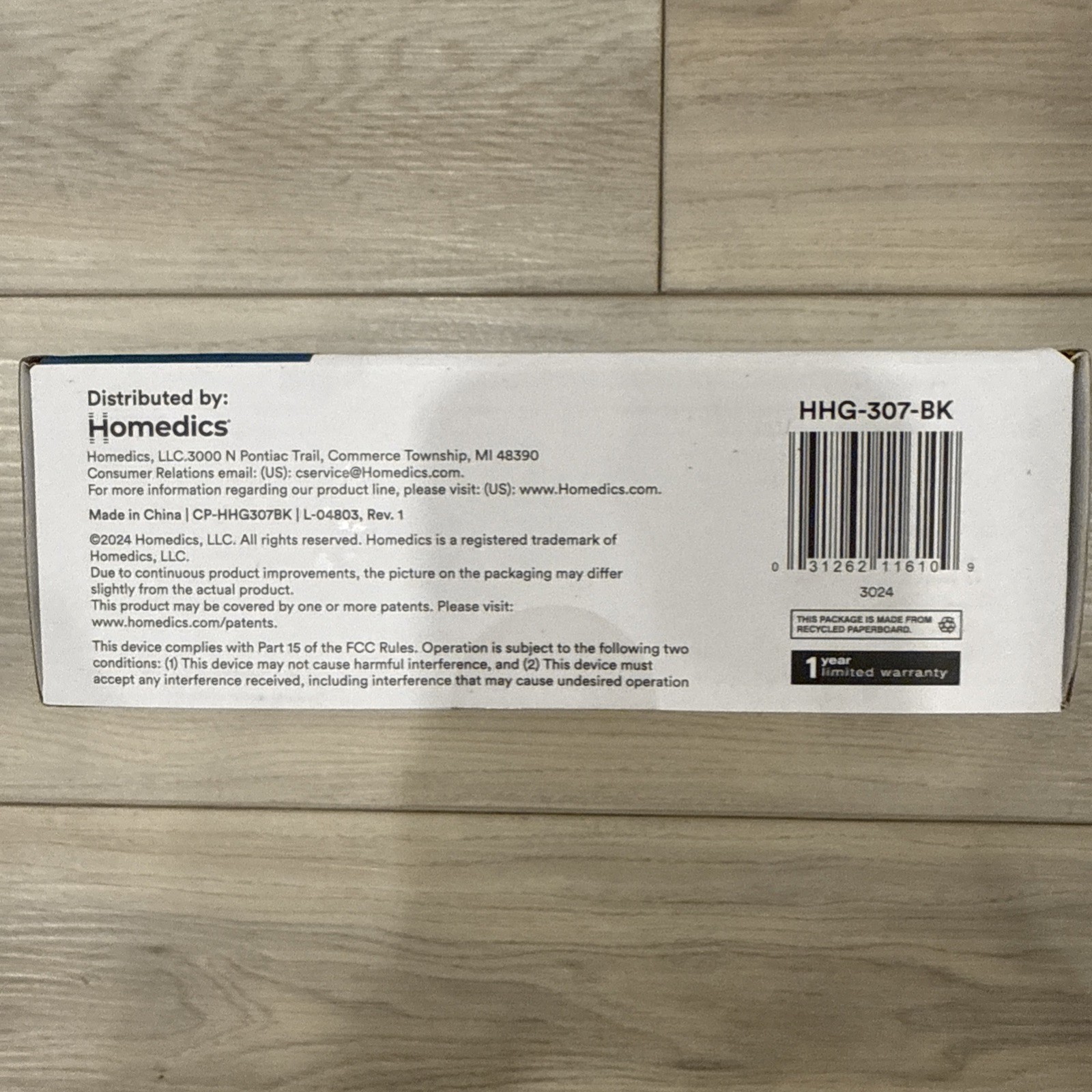 Homedics Essential Handheld Percussion Massager