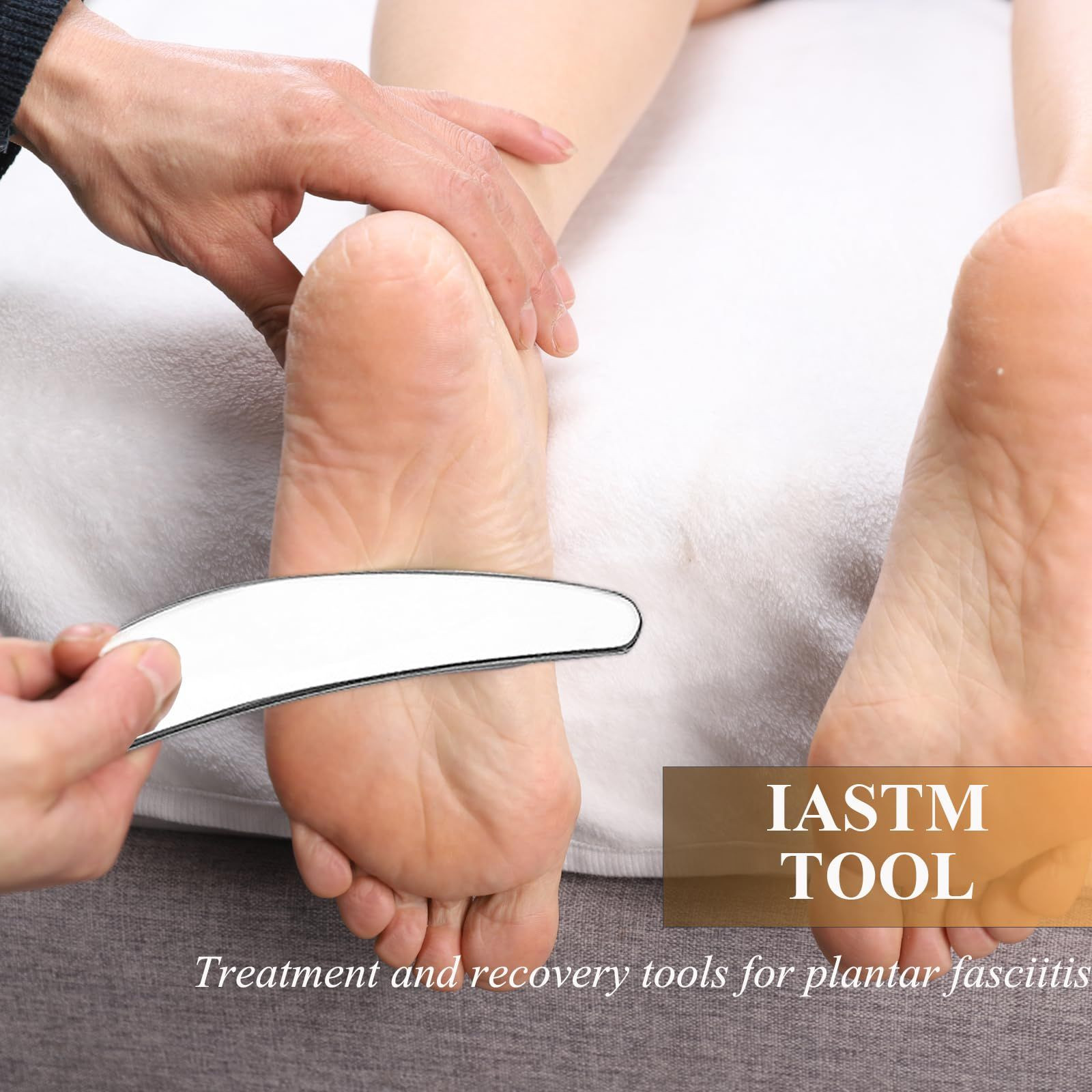 FeelFree Sport 3 in 1 Muscle Scraper Tool-Gua Sha Scraping Tool Silver