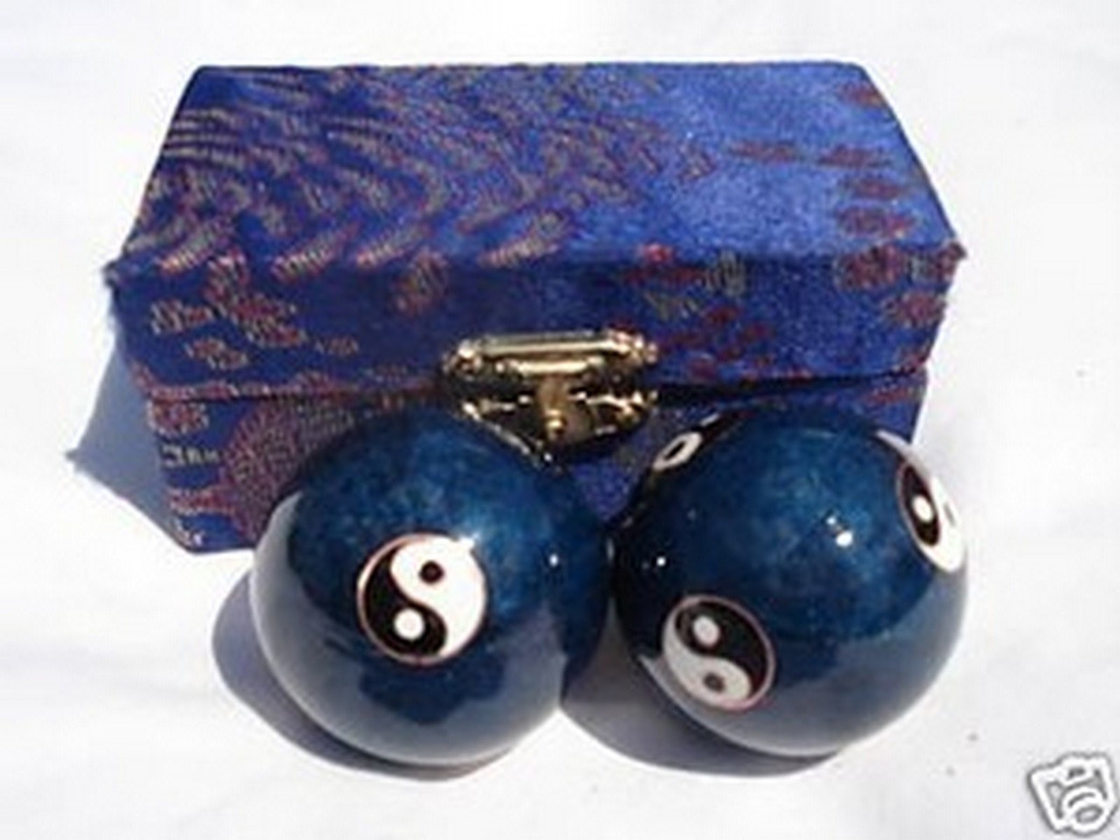 , Set of 2 Chinese Baoding Balls Hand Exercise Therapy Balls Reliefe Balls, (…