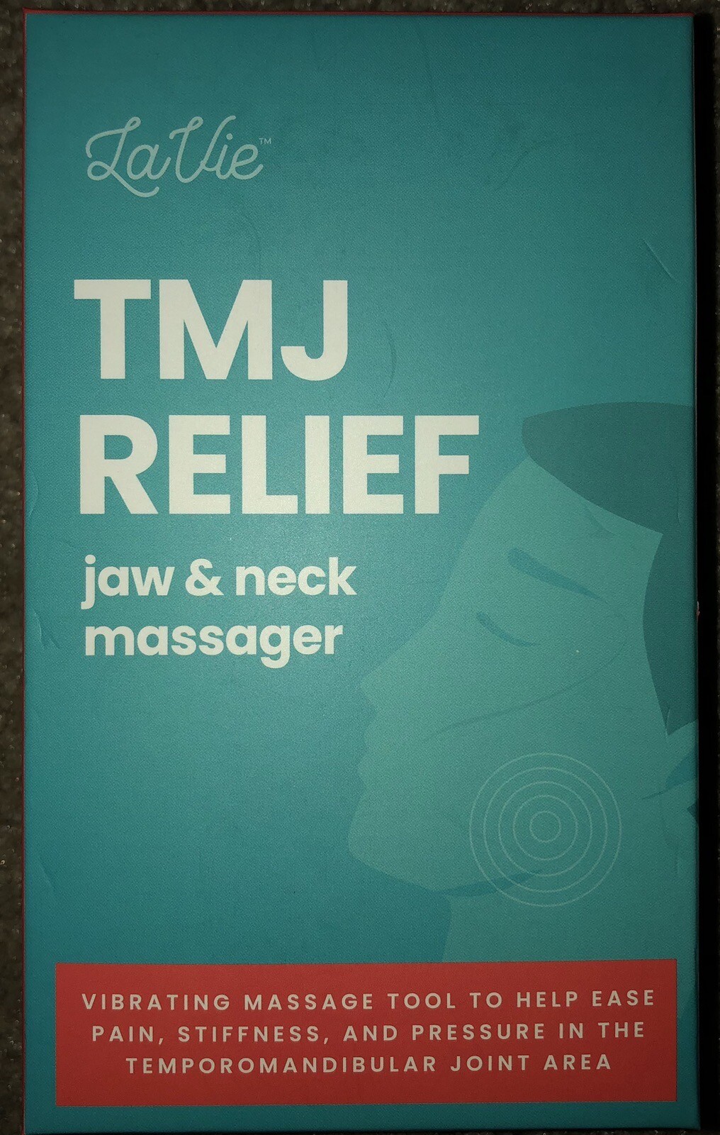 TMJ RELIEF JAW & NECK MASSAGER – TMJ MASSAGE TOOL, ERGONOMIC DESIGN