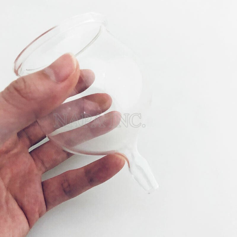 2PCS 6cm Glass Cupping Cup Replace Cups Body Massage For Vacuum Therapy Machine