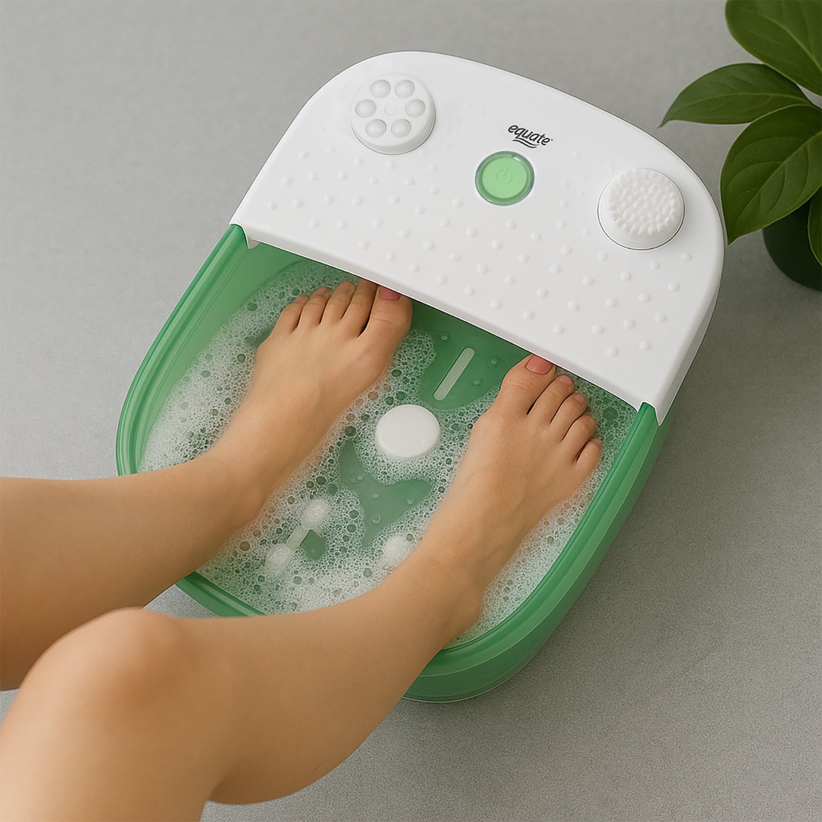 Equate Toe Touch Control Bubble Massage Foot Soak & Bath Device (FB-62)™