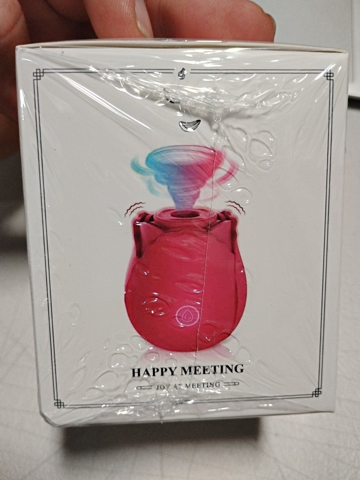 Happy Meeting Female Suction Rose Massager