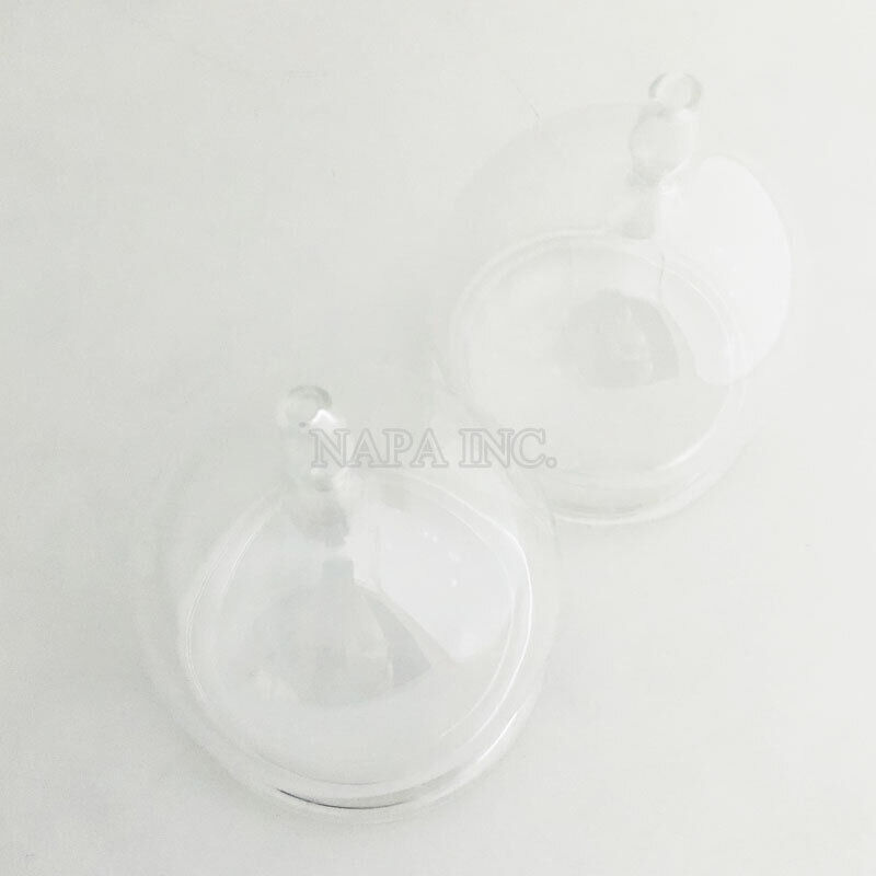 2PCS 9cm Vacuum Cupping Glass Cups Replacement For Vacuum Breast Beauty Machine