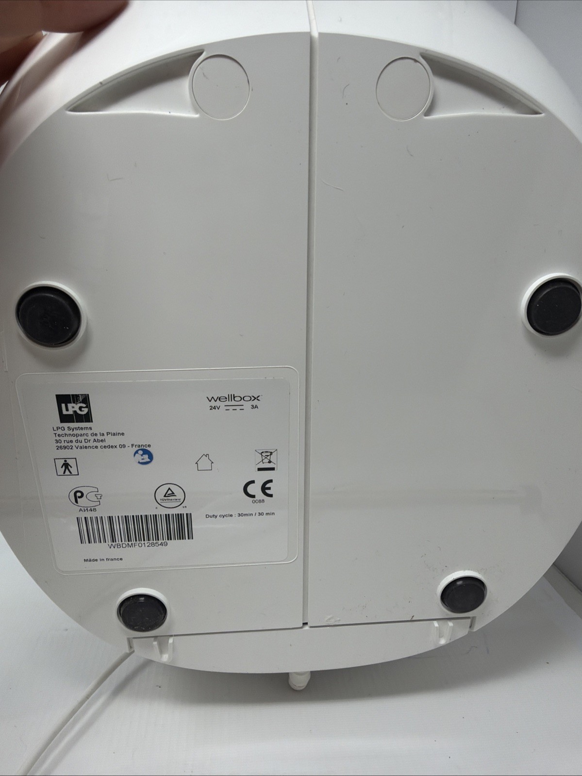 LPG Wellbox S Anti-Cellulite Massager, Multiple Attachments, LCD Display