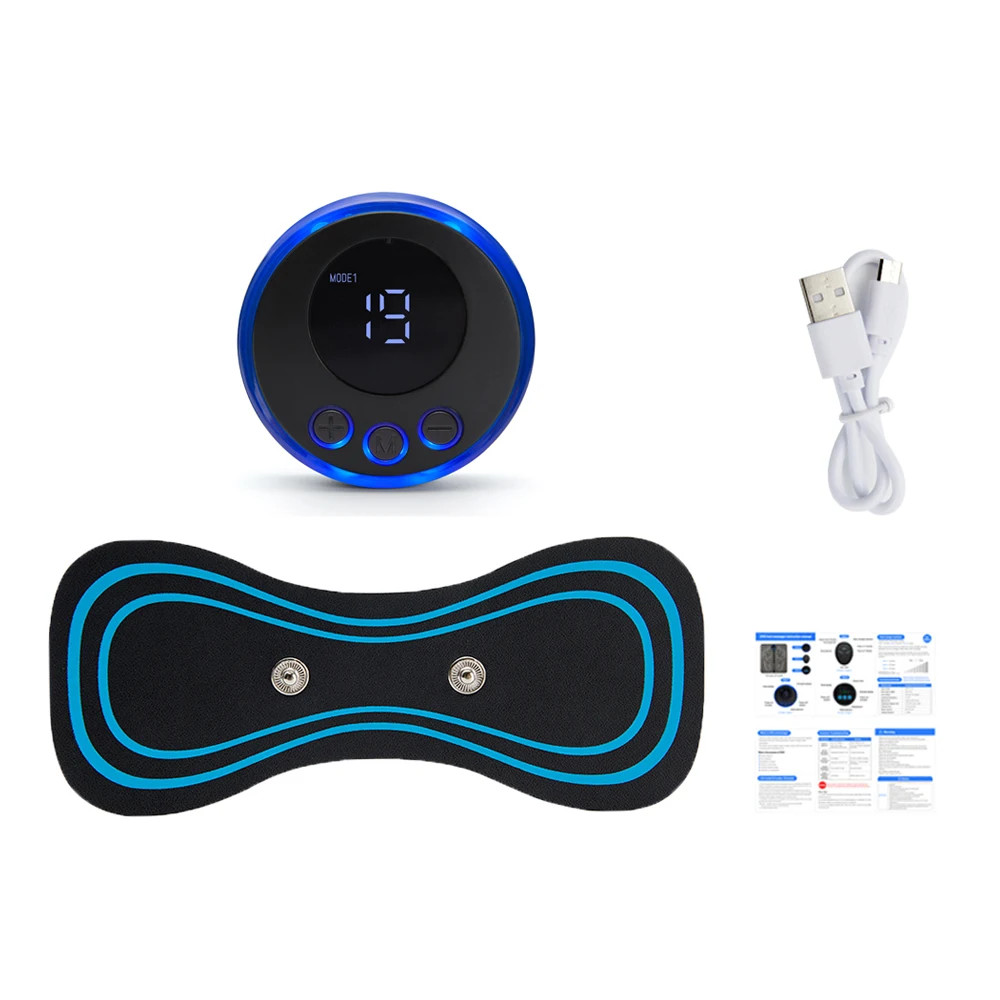 Electric EMS Foot Massager Pad Relief Pain Relax Feet Acupoints Massage Mat Shoc