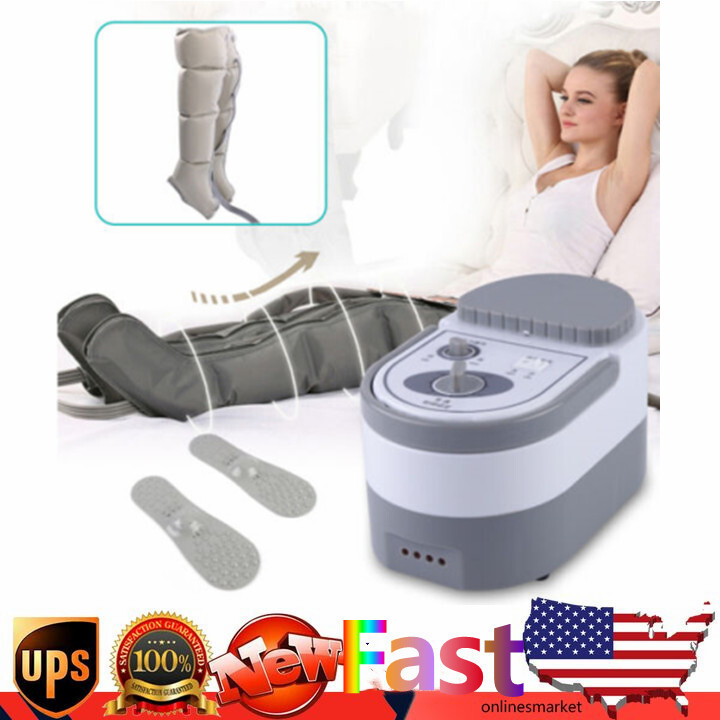 Leg Massager Leg Compression Machine Treat Lymphedema Leg Massage with Air Pump