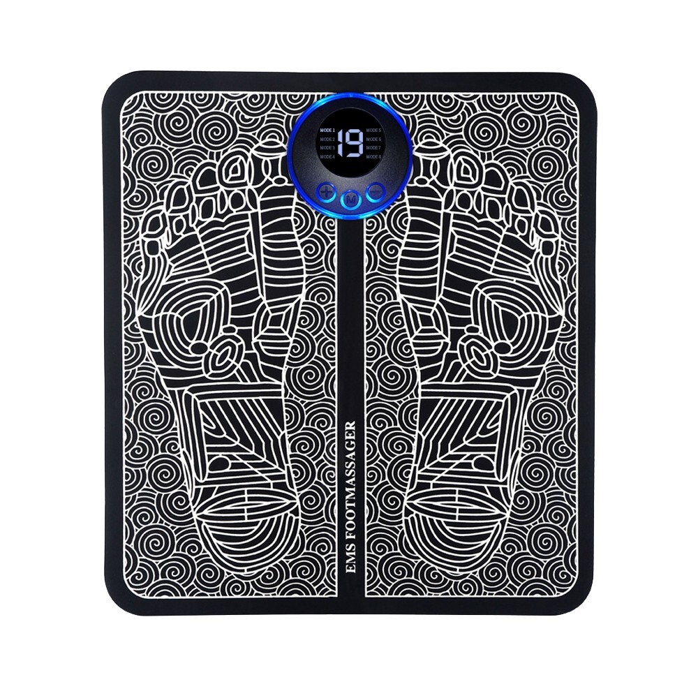 Fatigue Savior Intelligent Tens Massage Pad Vibrator Feet Leg Muscle Stimulator