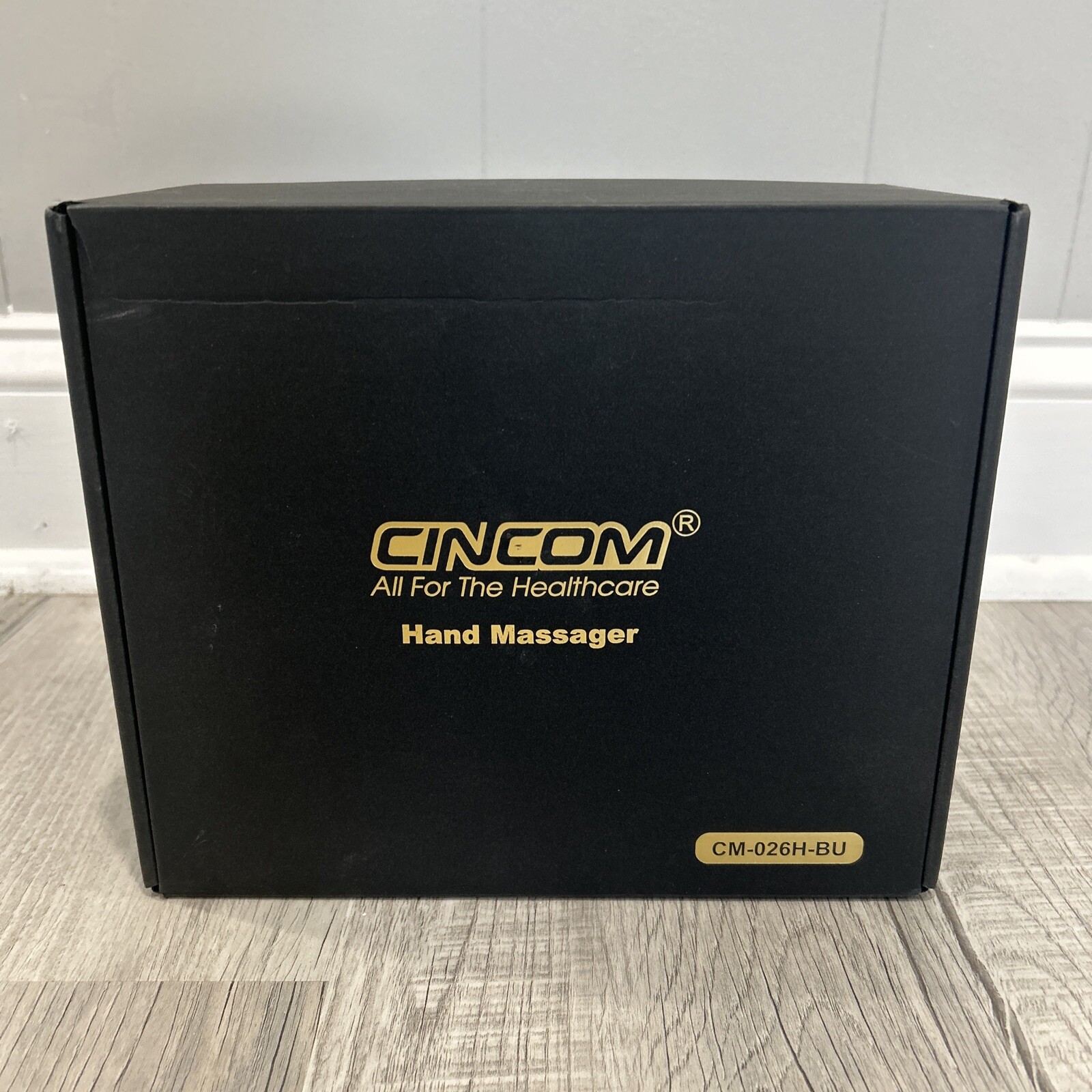 Cincom CM-026H-BU Handheld Rechargeable Cordless Hand Massager With Heat Green