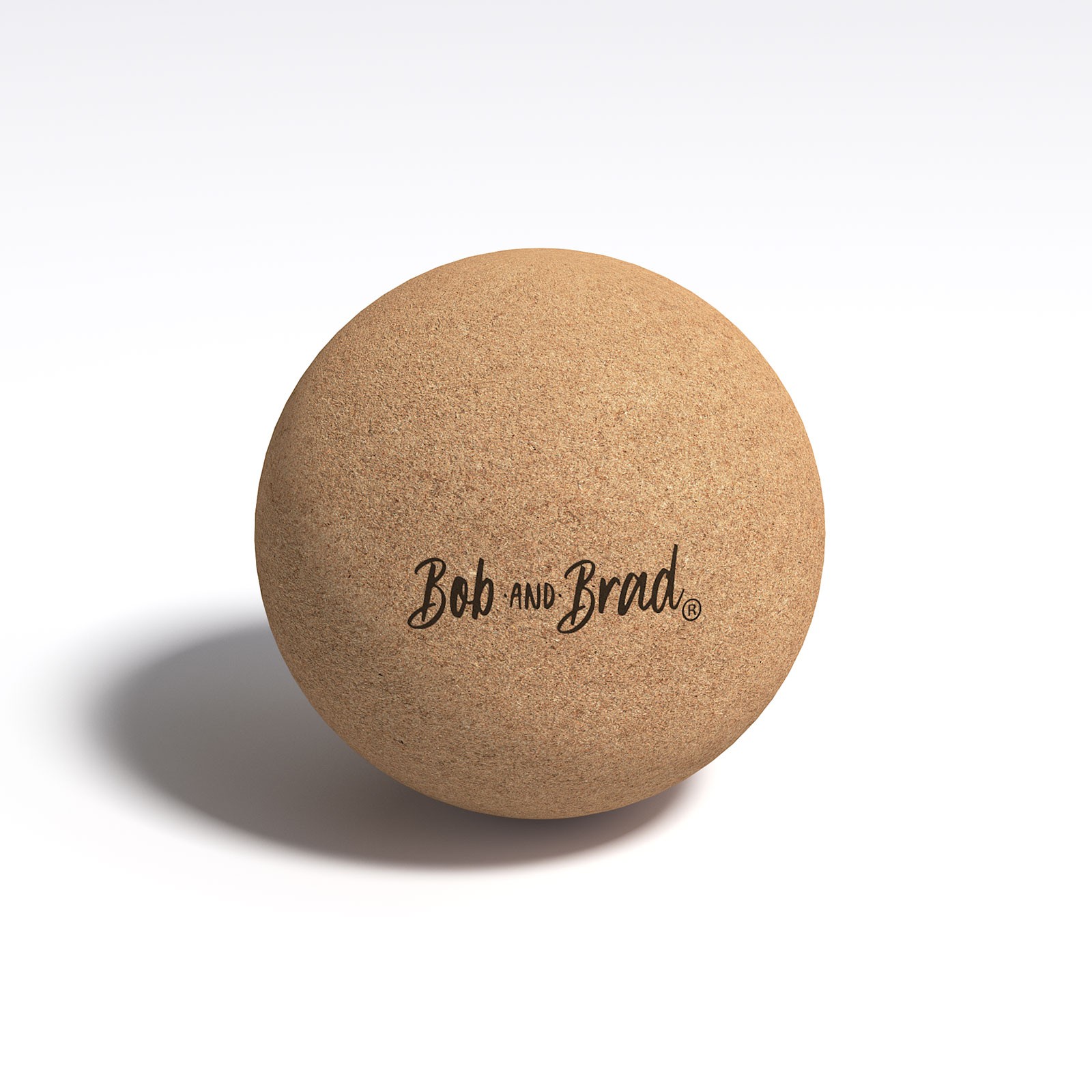 Bob and Brad 2PCS Cork Massage Balls Physical Massage Lacrosse Ball Set for Yoga