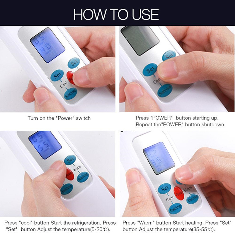 Facial Hot and Cold Hammer Face Massager Anti-aging Skin Care Beauty Equipment