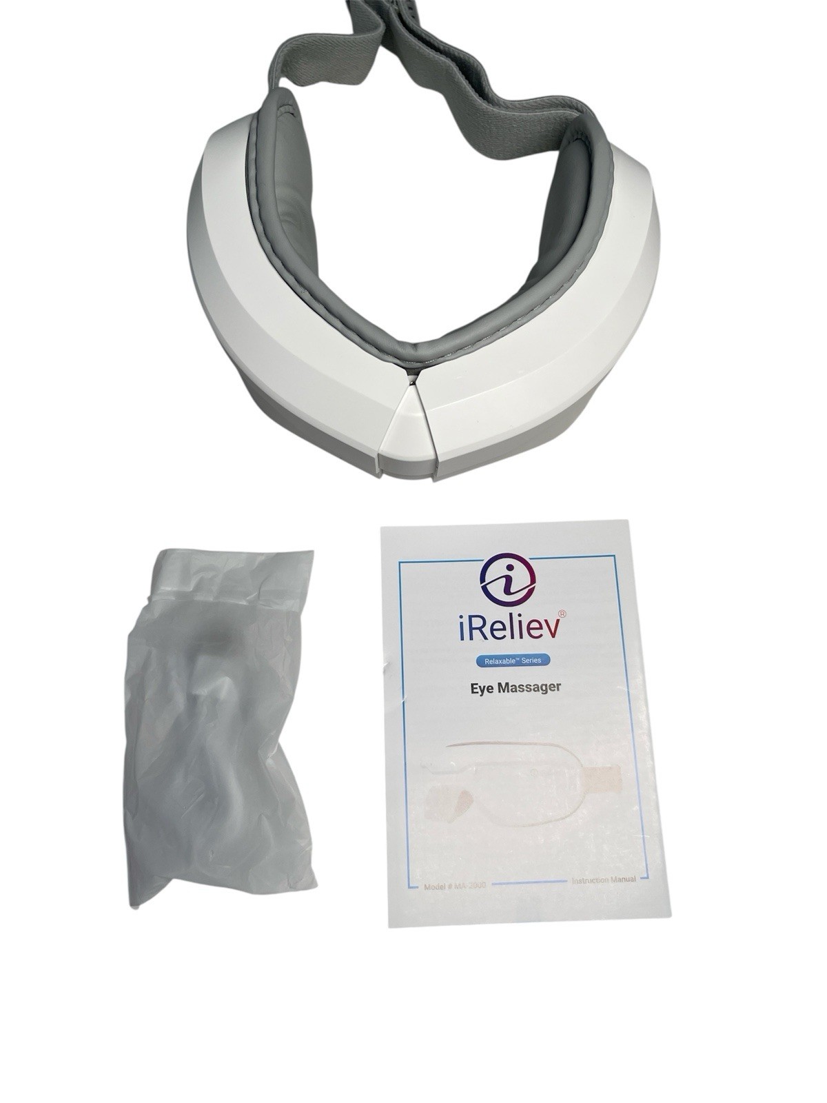 iReliev MA-2000 Eye Massager w/ Heat & Bluetooth | Open Box | Compression + Musi