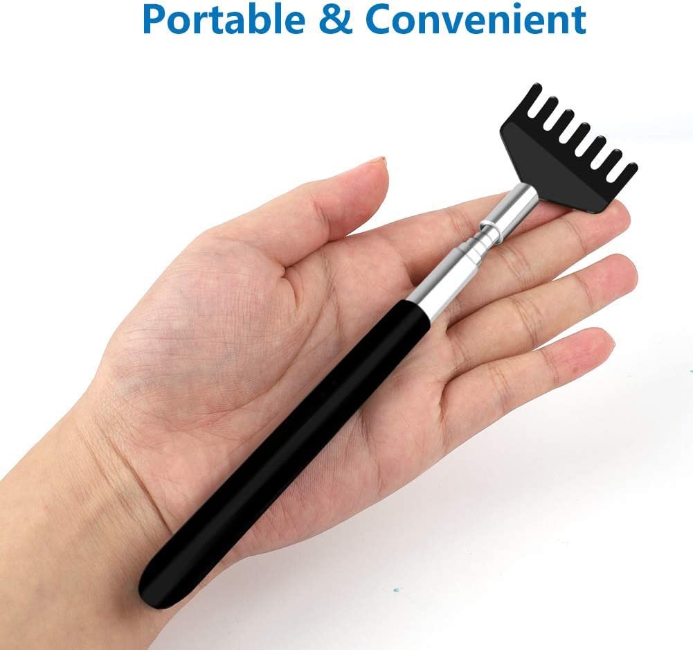 YIMICOO 6 Pack Extendable Back Scratcher – 6 Count (Pack of 1), Style 2