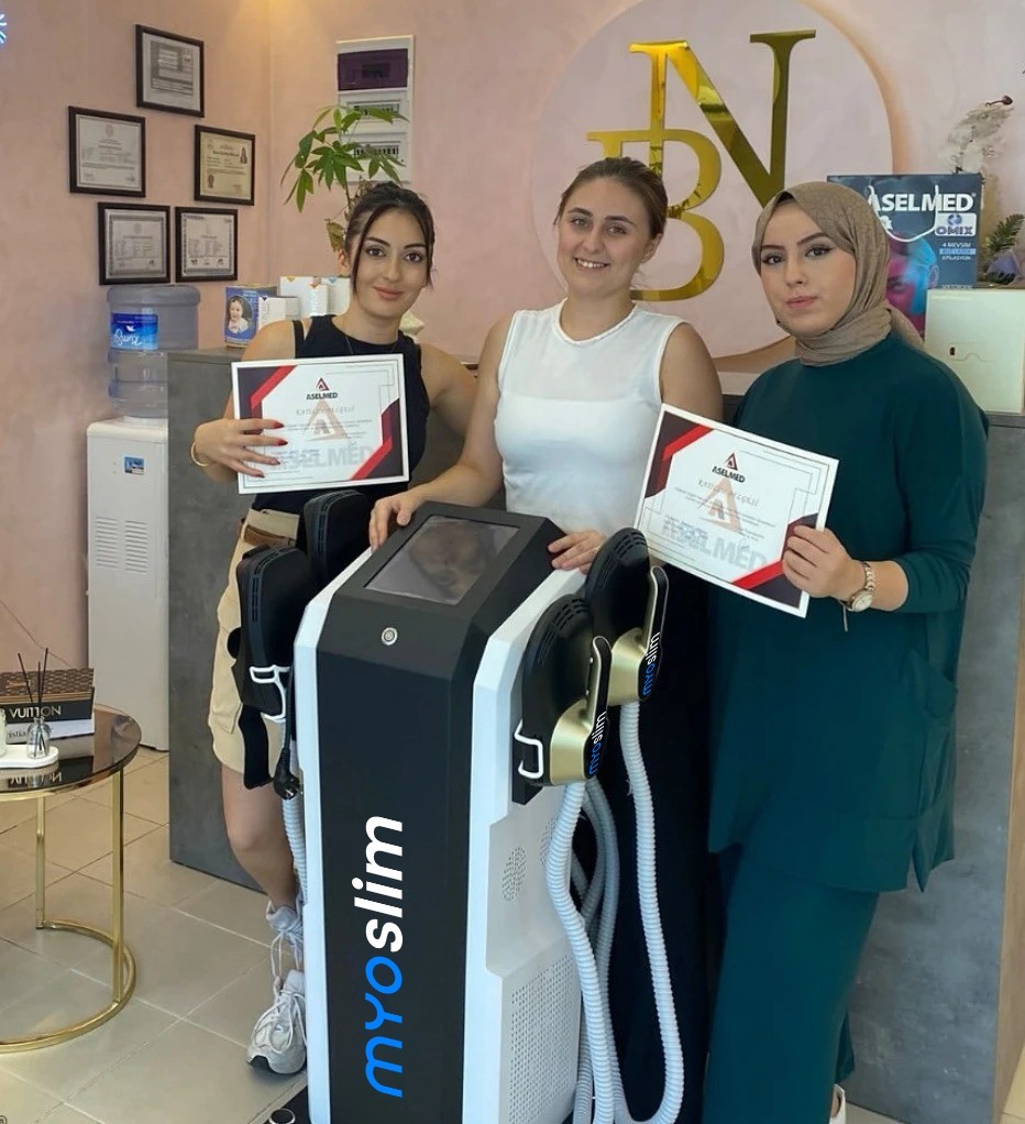 MYOslim Neo Muscle Stimulator Full Body Contour Toning Magnetic Fitness Salon