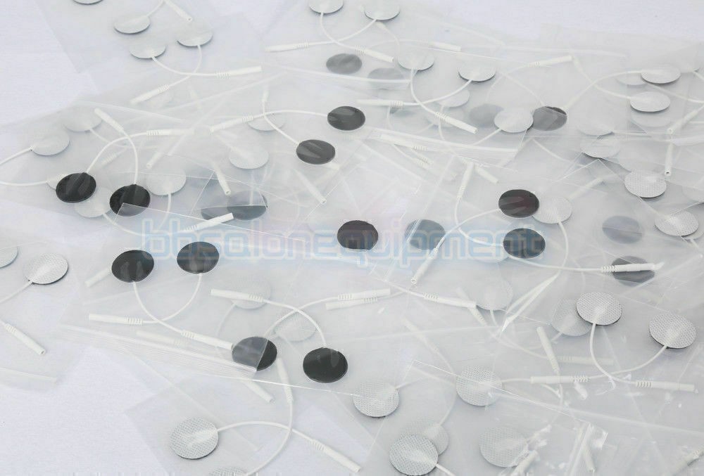 Round Rubber Reusable Replacement Electrode Pads For Microcurrent Slim Machine