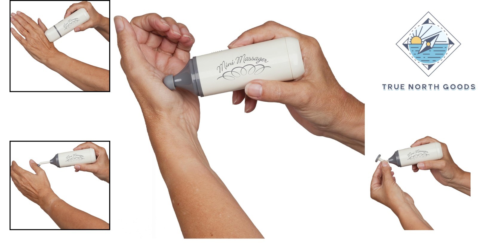 Portable Mini Therapeutic Massager for Pain Relief and Muscle Stimulation
