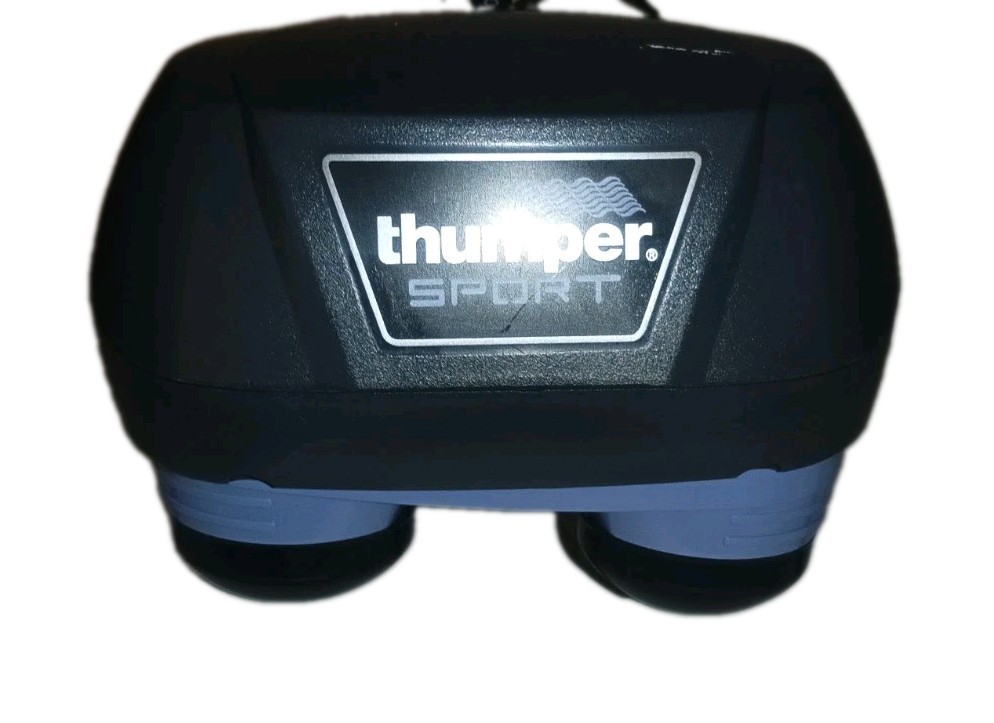 Thumper Sport Percussive Electric Handheld Massager – Black