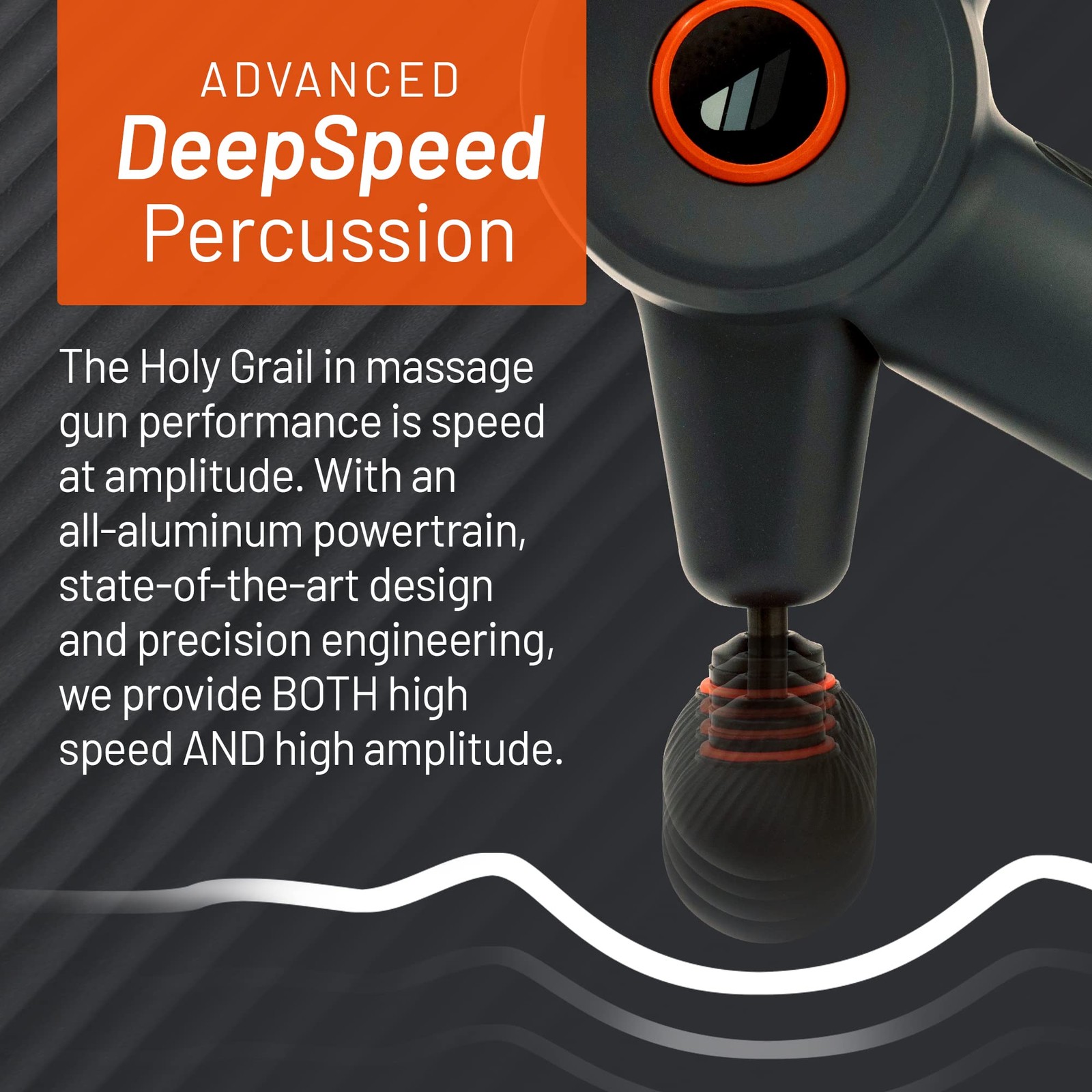 Deep Tissue Massage with Heat Technology | 4 Speed Options | Portable Massage…