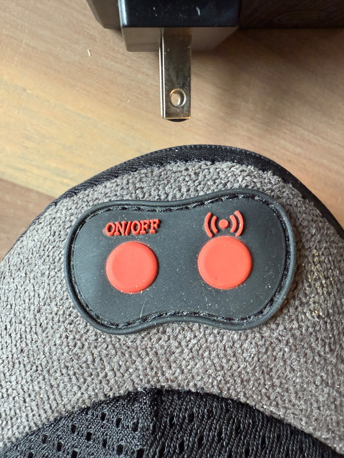Papillon Shiatsu Back and Neck Massager with Heat, Deep Tissue Gray