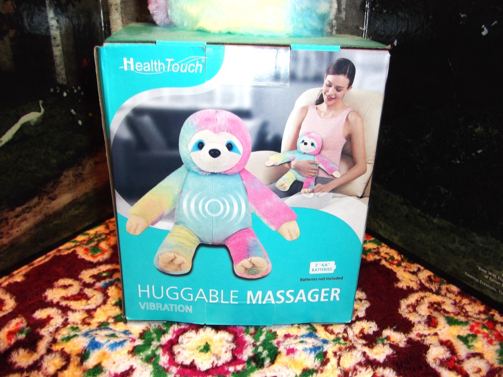 Health Touch Huggable Vibration Stuffy Plush Massager 14″ – Brand New In Box