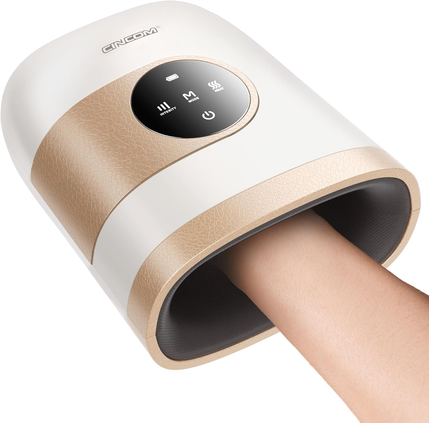 Upgraded Hand Massager w/ Heat Compression Cordless Arthritis Carpal Tunnel
