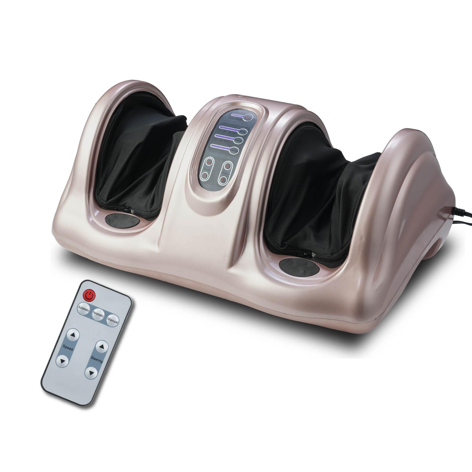 New Shiatsu Foot and Calf Massager Kneading Rolling Vibration Remote Control