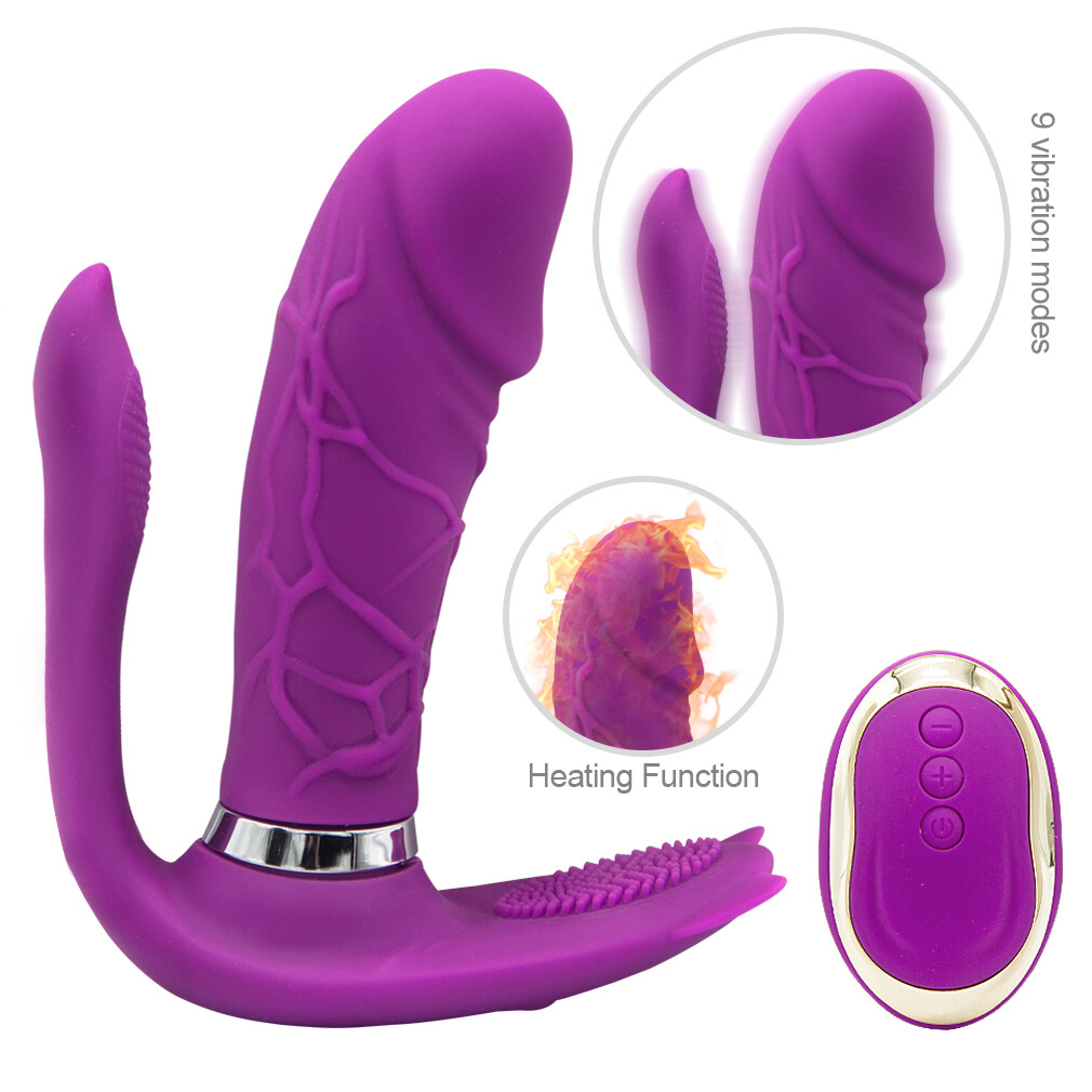 Powerful Remote control Wearable Massager Female Wireless Massage for Women Heat