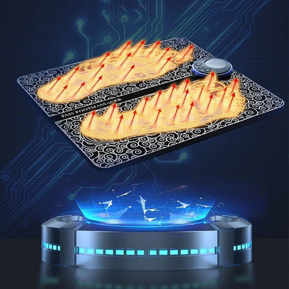 Foot Massage Mat Leg Reshaping Muscle Kneading Relief Pain Rechargeable Massager