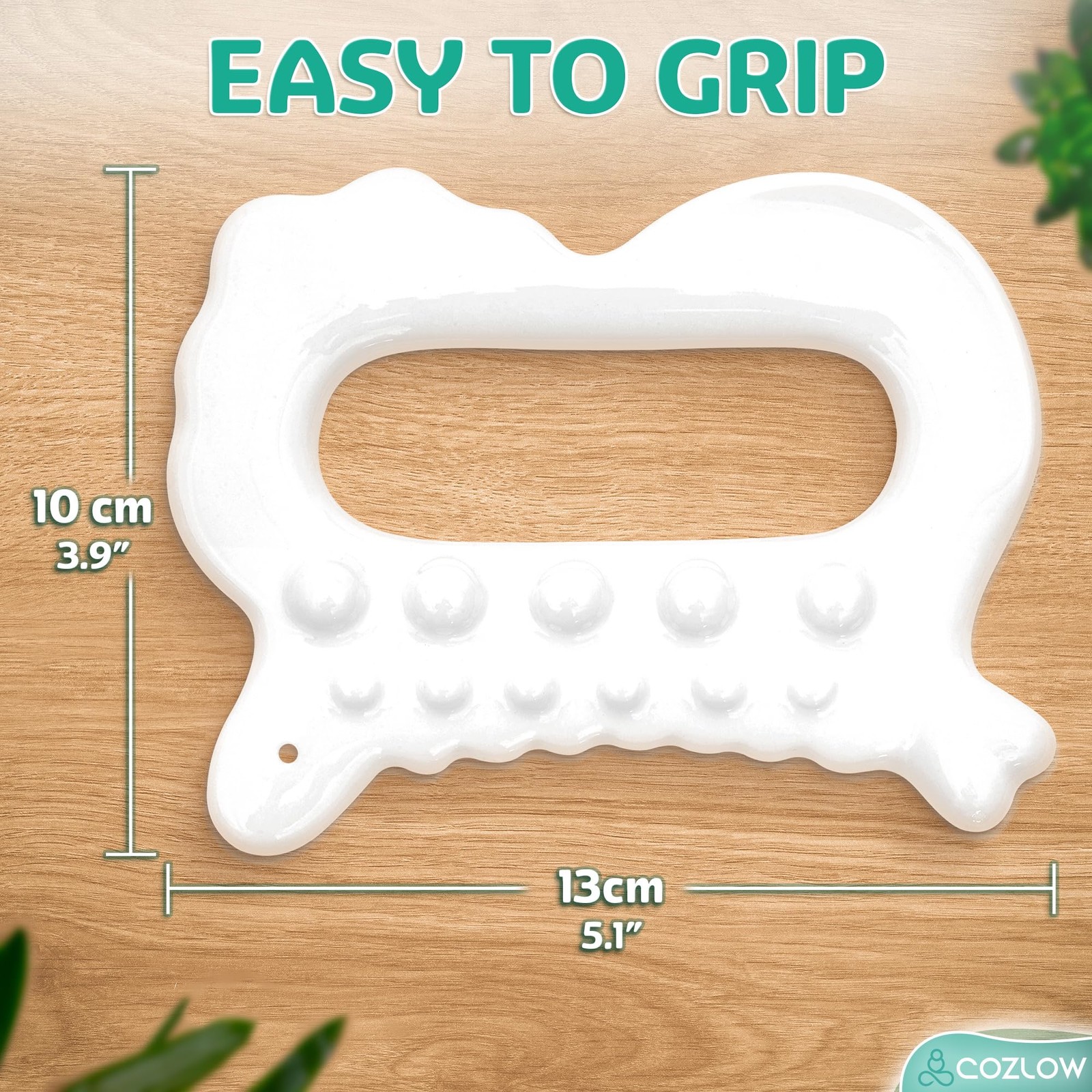 Ceramic Gua Sha Massage Tool for & Body – Premium Muscle Scraping Tool for Ly…