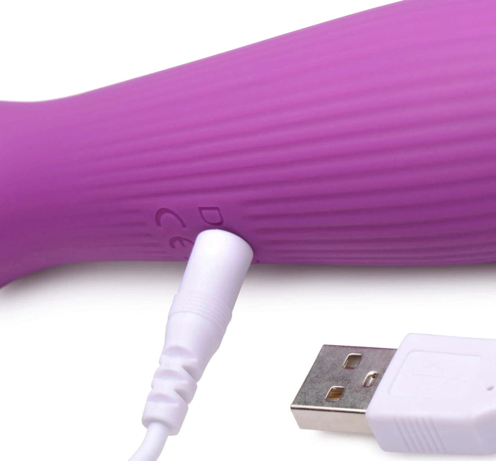 Silicone Wand Massager – Violet