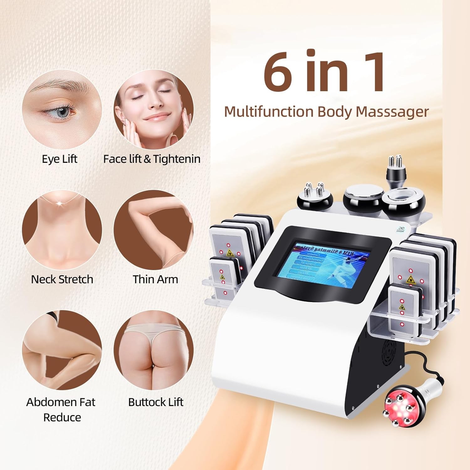 Cellulite Massager Machine Skin Care 110V Multifunction