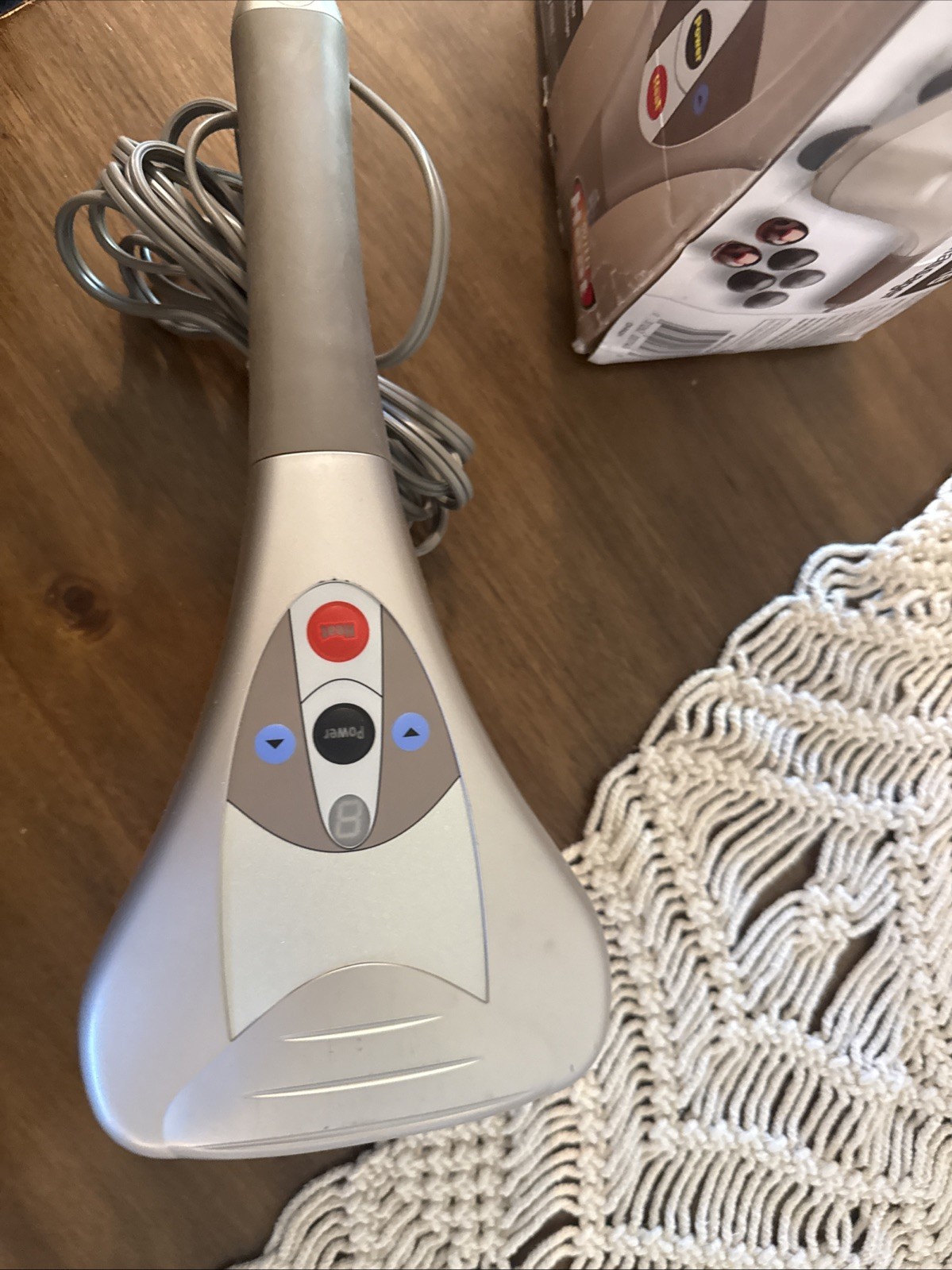 Homedics Therapist Select Deluxe Electronic Percussion Massager Heat PA-3H