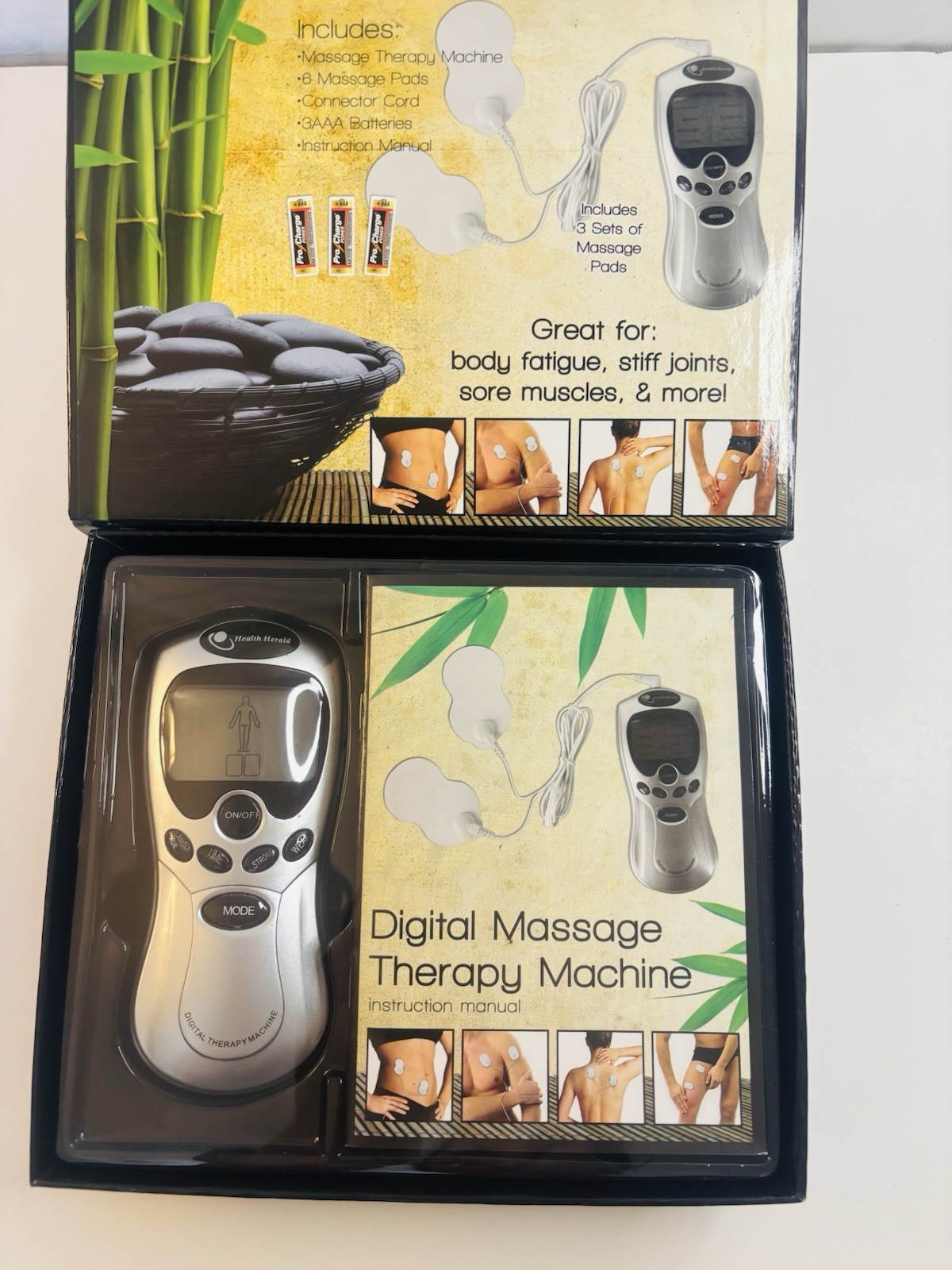 Health Herald Digital Therapy Machine Body Massage, Acupuncture, Immunotherapy