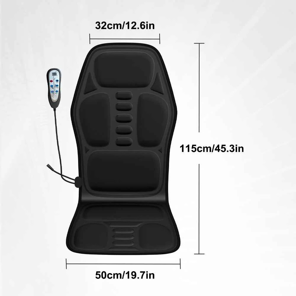 Massage Chair Pad with Heat & 7 Vibration Modes – Home & Office