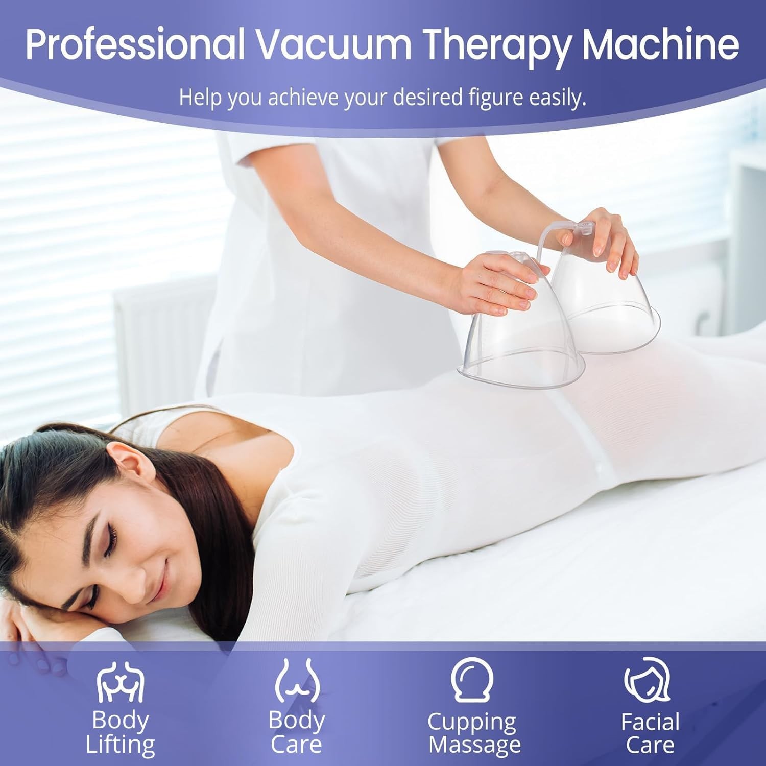120ml Cups Breast Enlargement Buttock Enhance Machine Body Massager 4 Modes