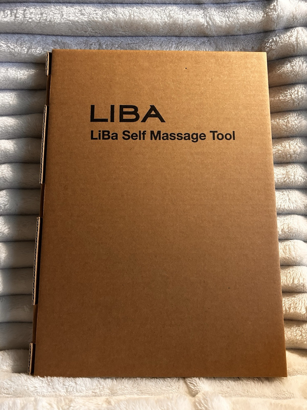 LiBa Back Neck & Foot Massager for Trigger Point Fibromyalgia Pain Relief -blue