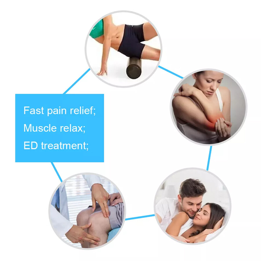 Portable ED Therapy Shockwave Erectile Dysfunction Treament Pain Relief Machine