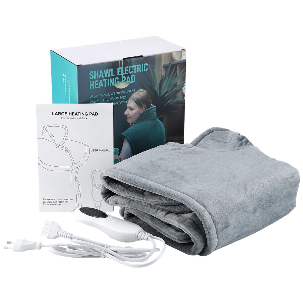Electric Heated Shawl 3 Level Hot Compress Constant Temperature Winter Neck Back