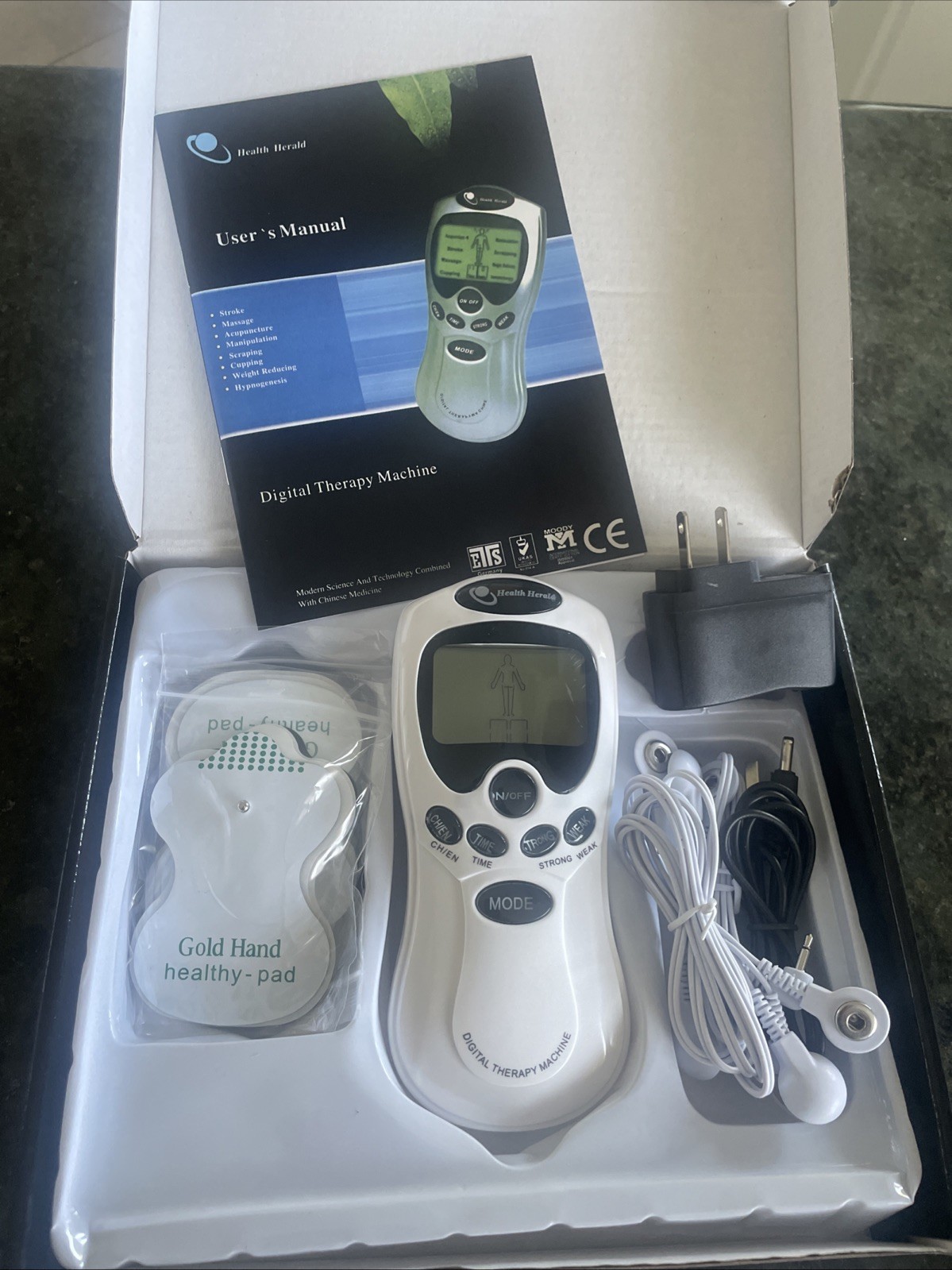 Health Herald Digital Therapy Machine Full Body New FREE SHIPPING