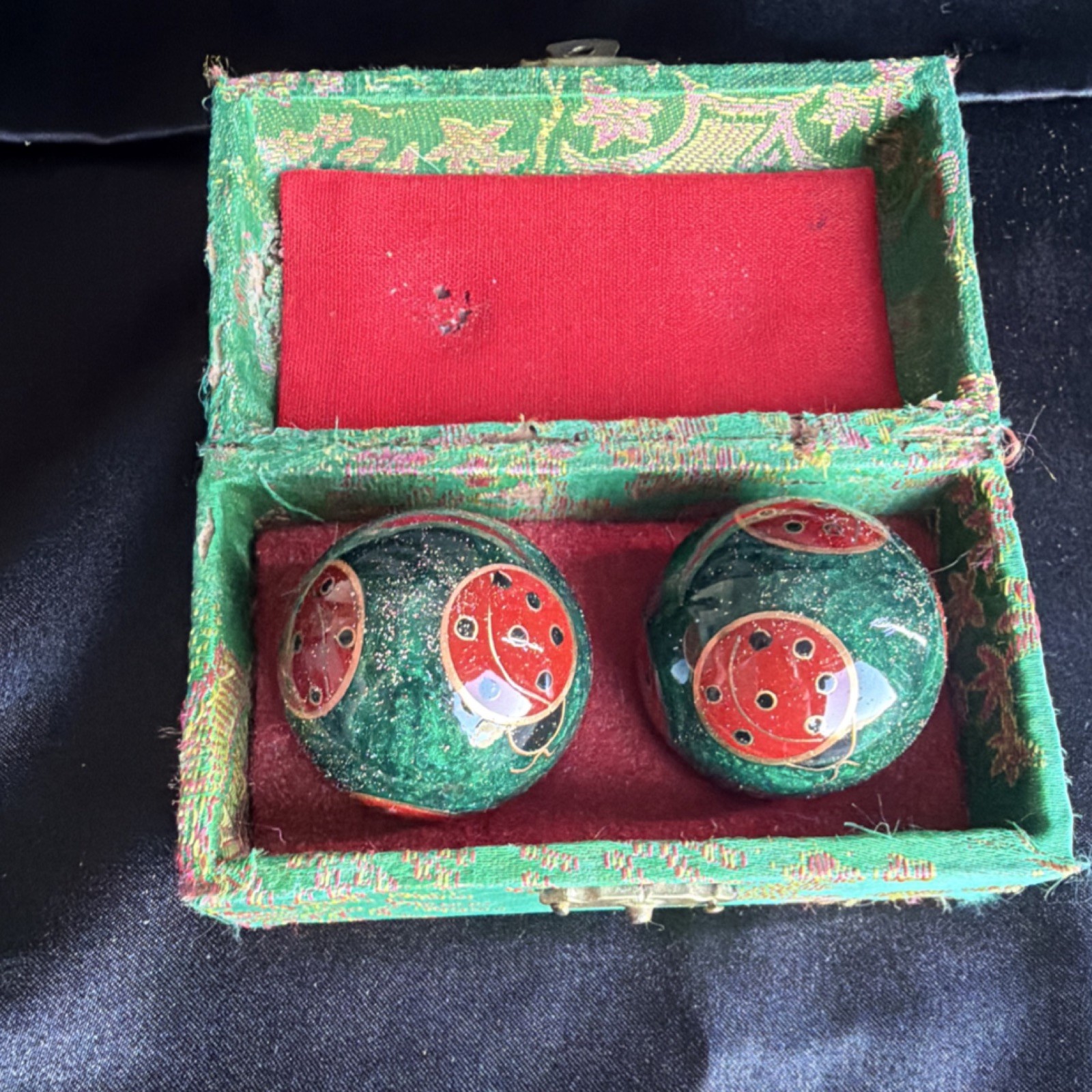 Vintage Baoding Chinese Therapy Balls – Lot Of 2 –
