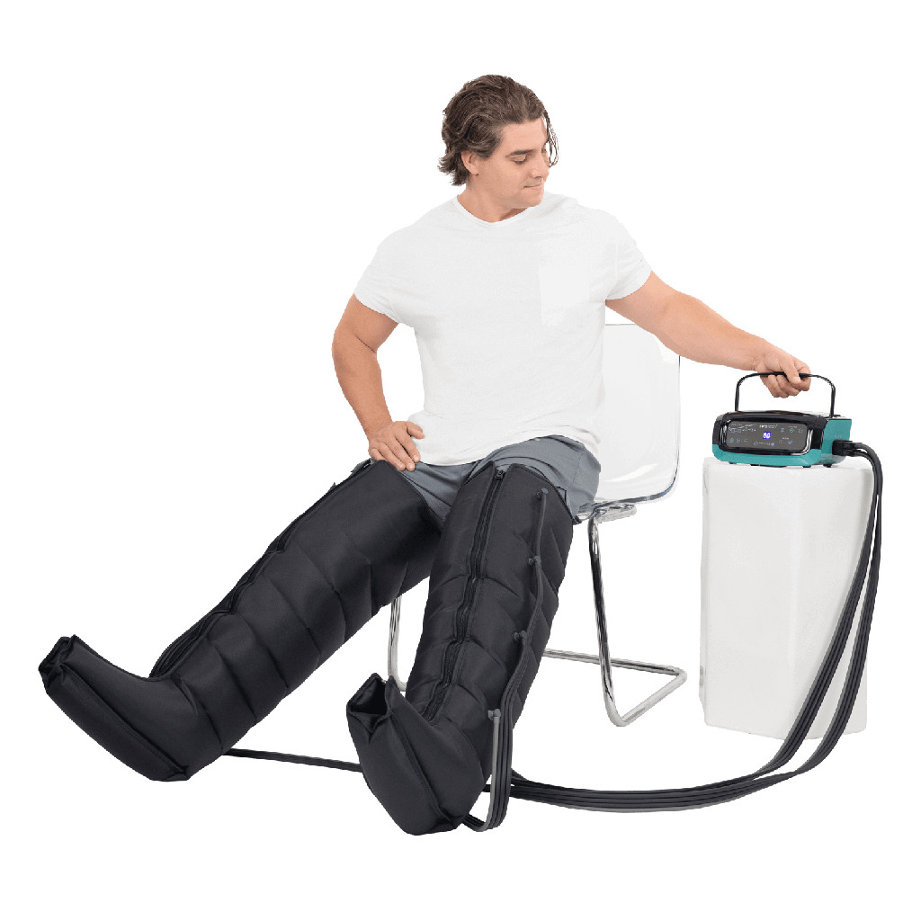 Coretech 8 Chamber Compression System Leg Recovery Therapy Machine