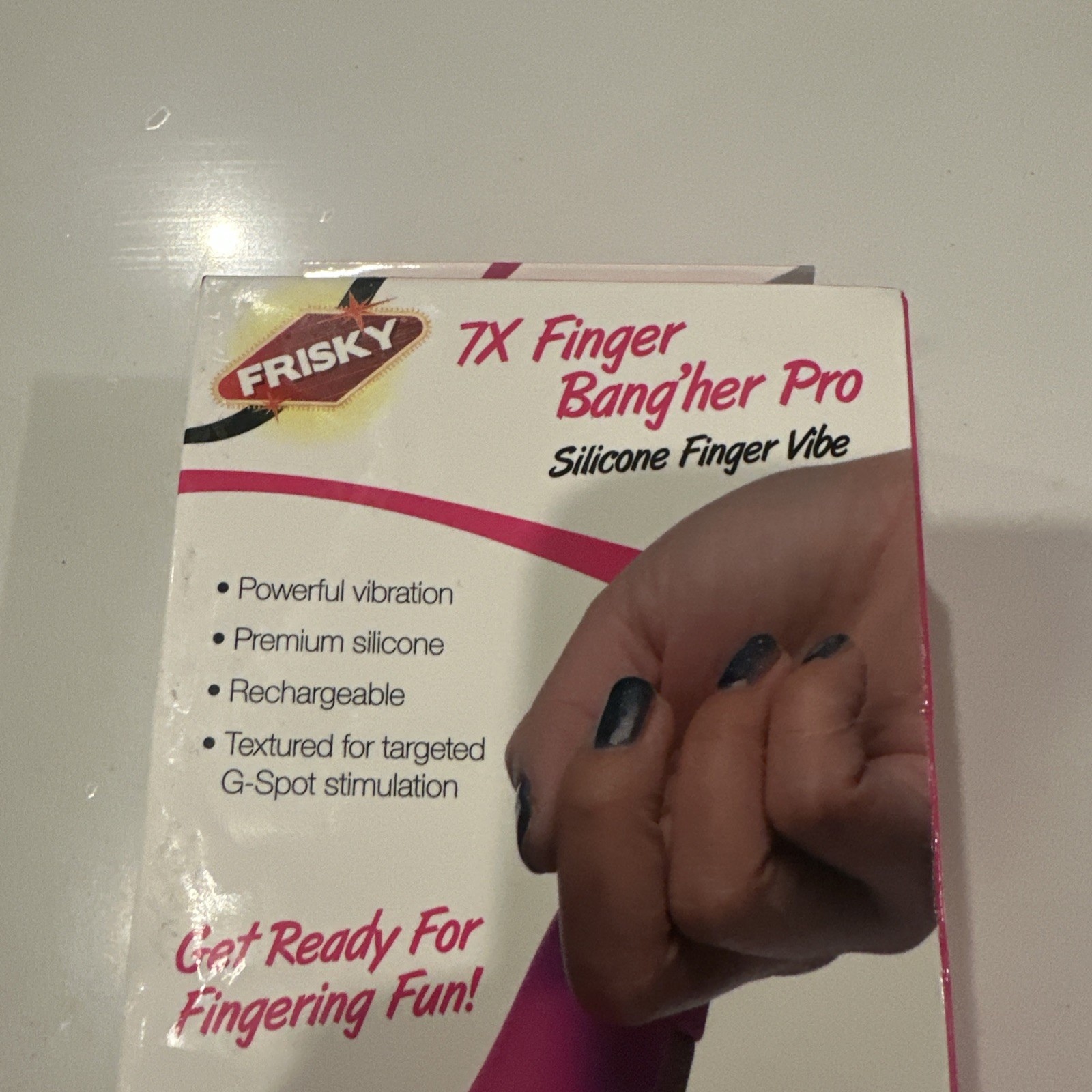 7X Finger Cover Pro Silicone Personal Vibrating Massager USB Rechargeable Waterp