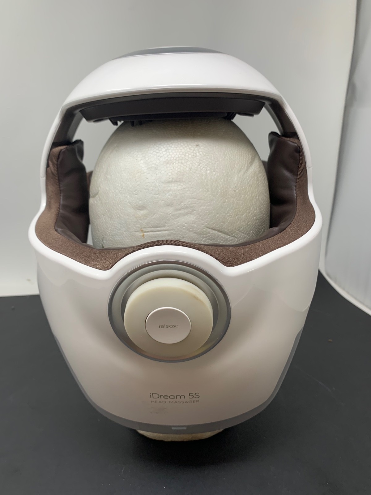 Breo iDream5s Electric Head Massager Eye & Neck Massage Helmet Heat & AppControl