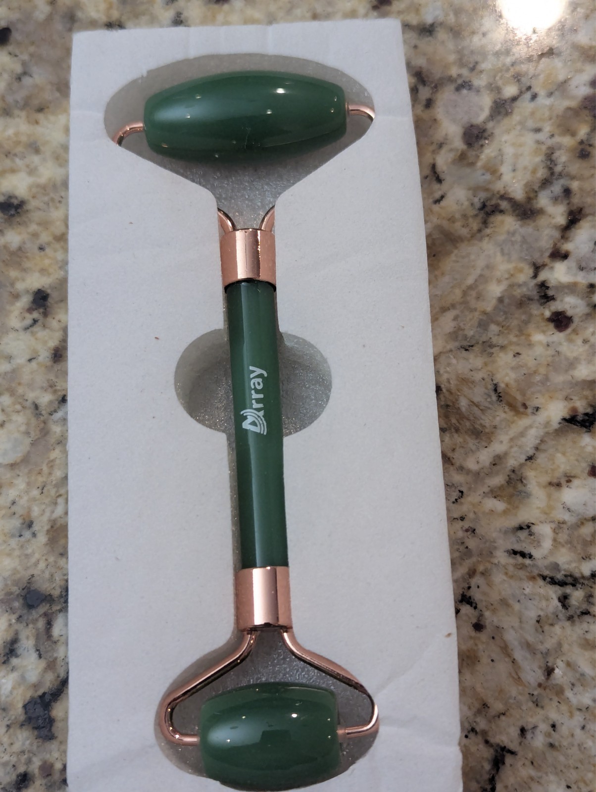 Array 5″ Facial Massage Roller Skincare Green