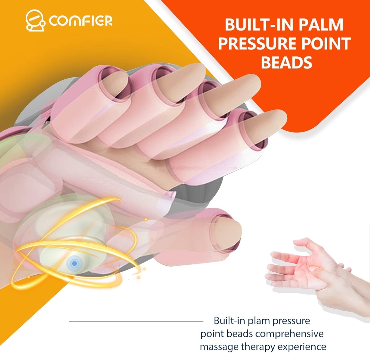 Hand Massager for Arthritis & Carpal Tunnel,Wireless Hand Massager with Heat…
