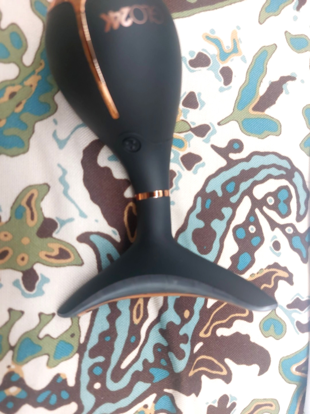 GLO24k Gold Neck And Face Massager-LED, Temp Control Light Heating NOB