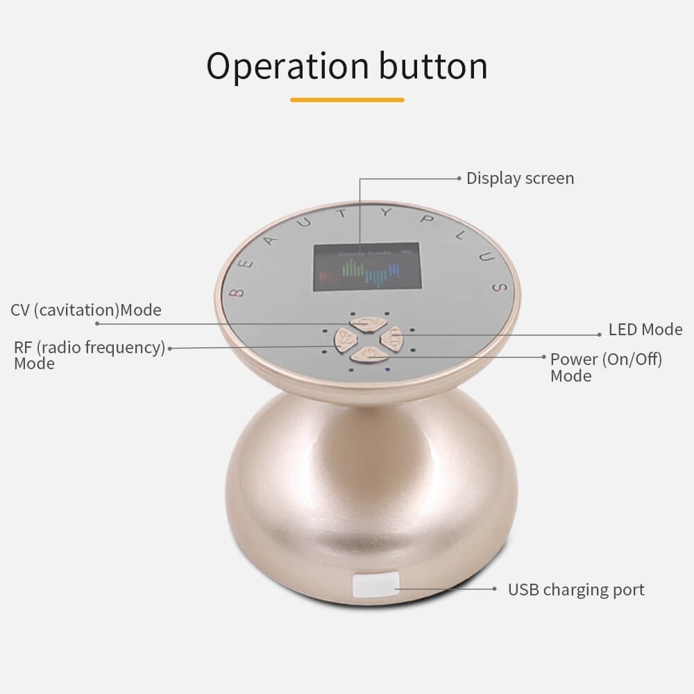 RF Radio Frequency Body Slimming Machine Cellulite Massager Fat Burner Shaping