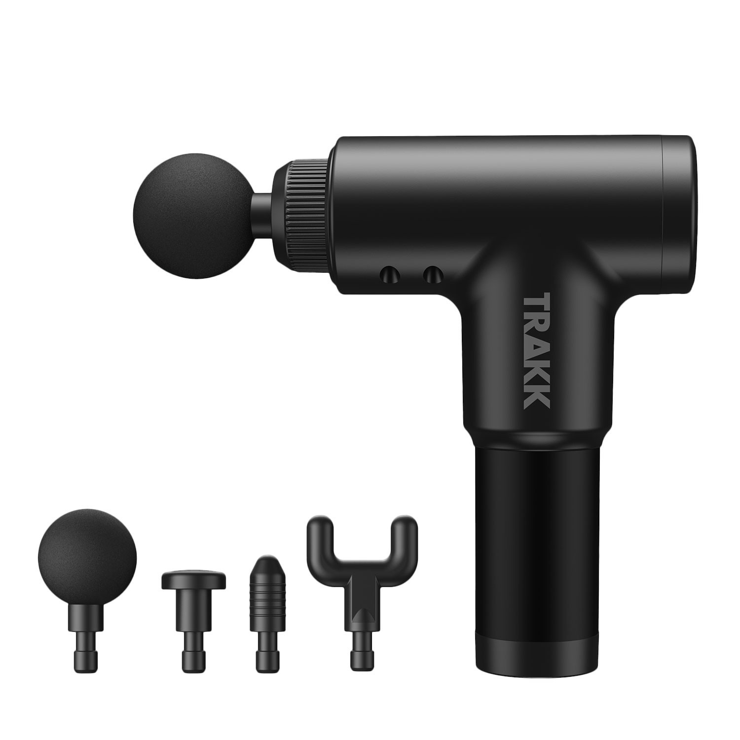 New TRAKK Beast Massage Gun Rechargeable Deep Tissue Massager 4 Heads
