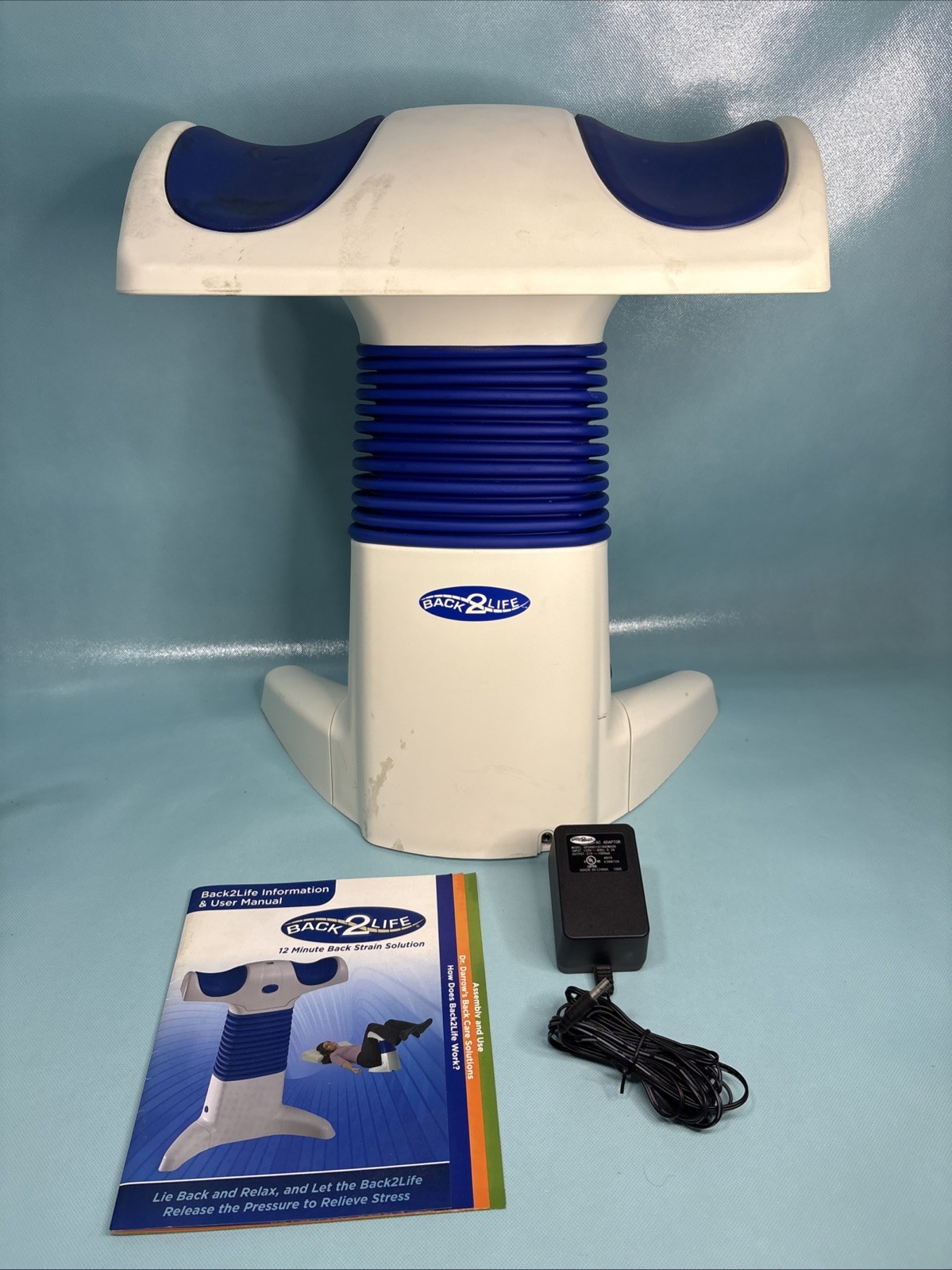 Back 2 Life Continuous Motion Massager Back Pain Solution Therapeutic – WORKS